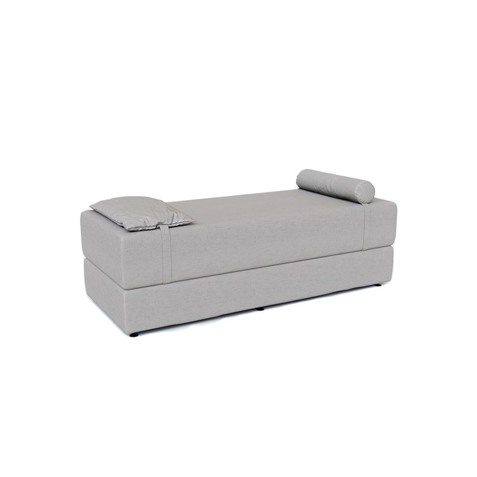 Sofá-Cama Linho Cru Cecília: 3 Lugares e Conforto!