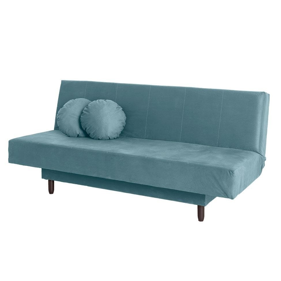 Sofá-Cama Suede Suculenta: Conforto & Estilo