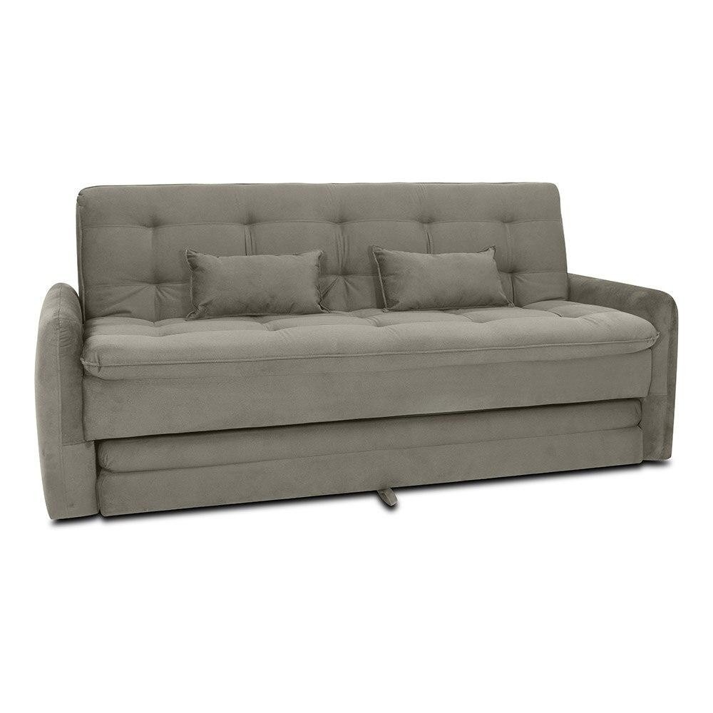 Sofá Cama Veludo 200cm: Conforto & Economia!