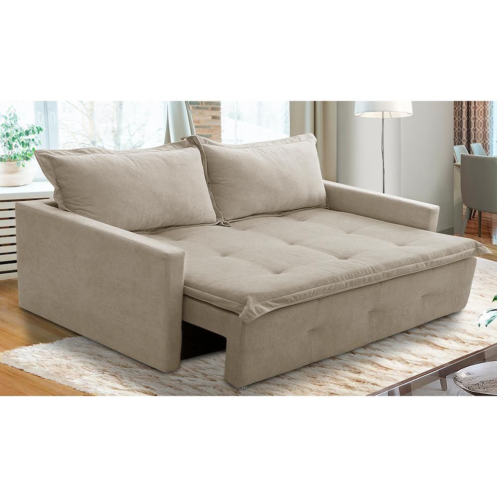 Sofá Retrátil e Reclinável 2m: Conforto e Estilo