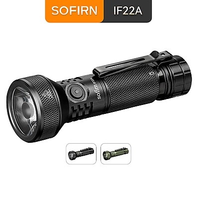 Sofirn IF22A: Lanterna Tática 2100 Lumens