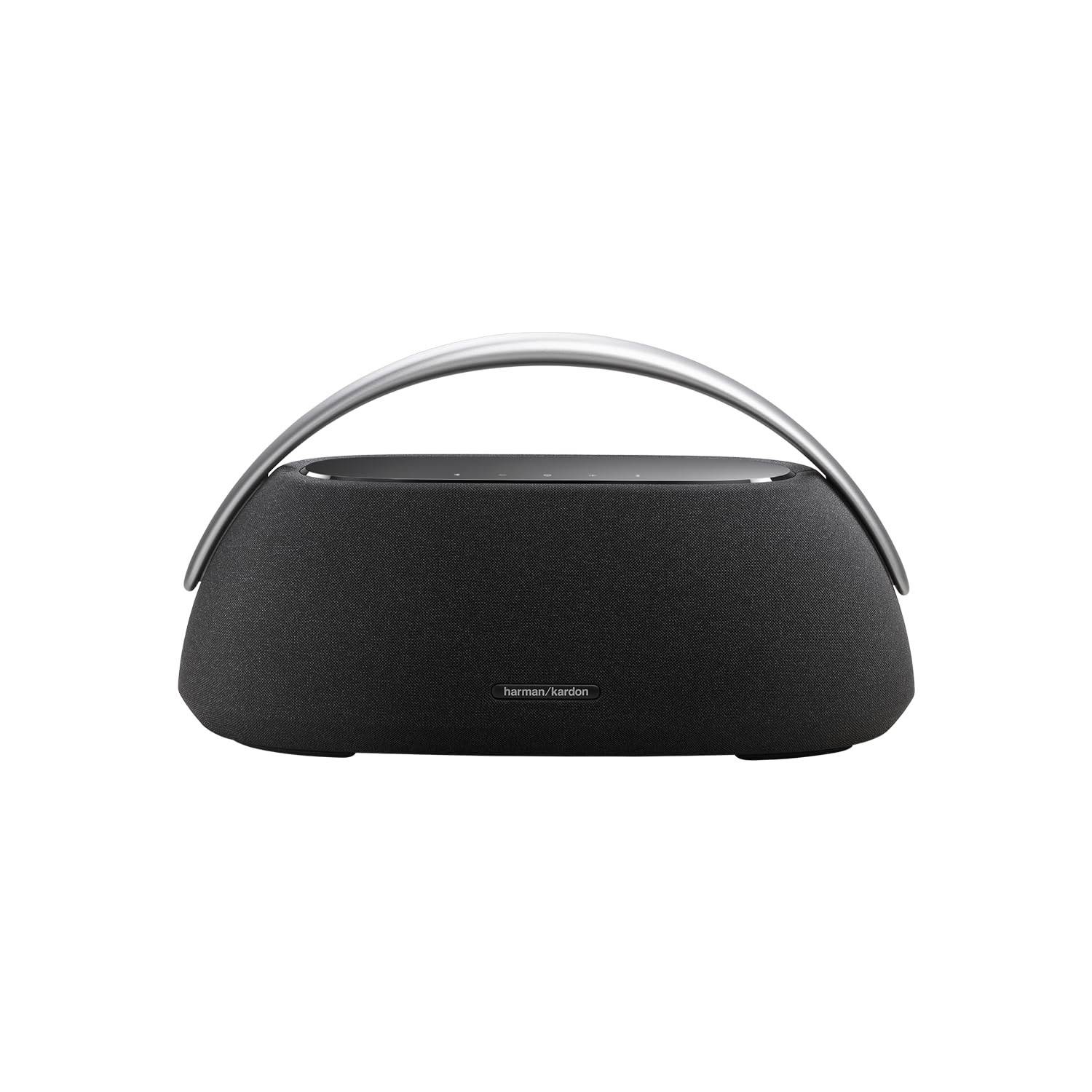 Harman Kardon Go + Play 3: Caixa de Som Bluetooth Premium com Design Sofisticado e Som Imersivo - Preto