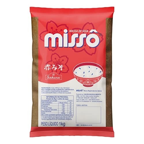 Massa de Soja Aka, Marrom, Missô 1000 g