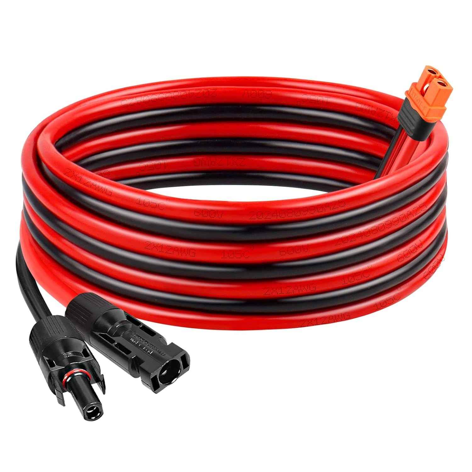 Cabo Solar MOOKEERF 12AWG 15FT para XT60i: Conexão Segura e Eficiente para Sua Estação de Energia Portátil