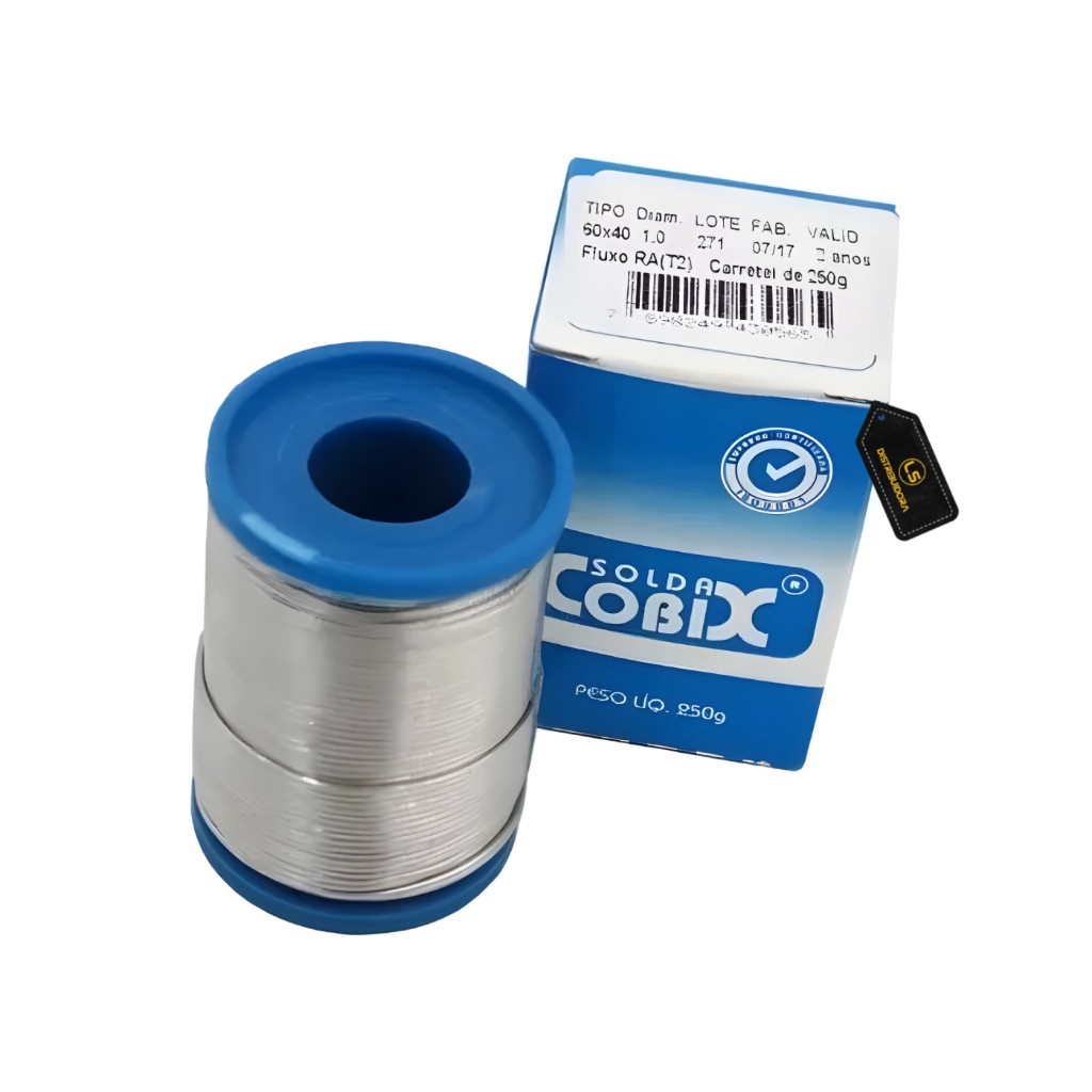 Solda Estanho 1mm Cobix: Qualidade e Confiança