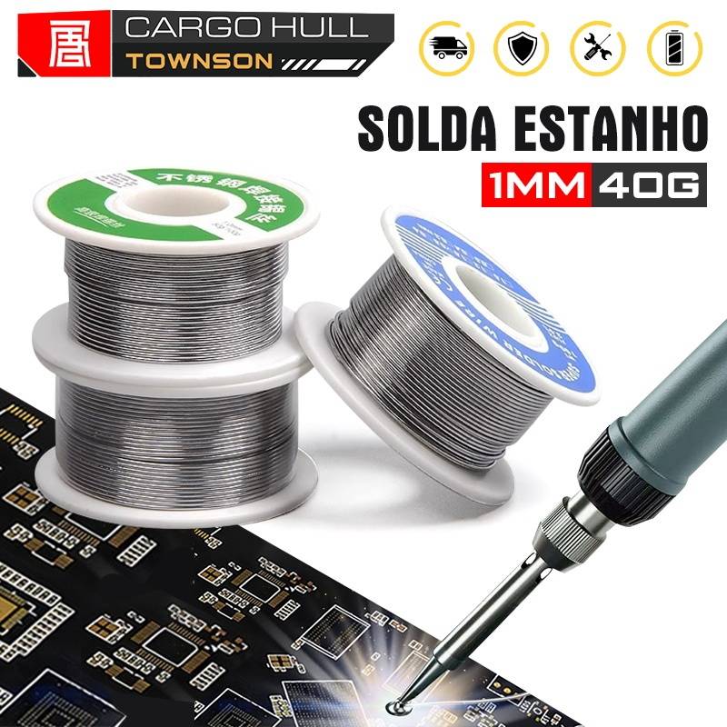 Solda Estanho 1mm: União Perfeita e Profissional!