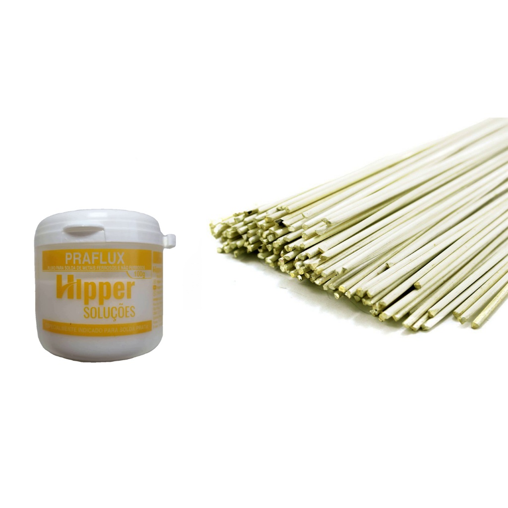 Solda Foscoper 1,6mm: Kit Essencial com Fluxo