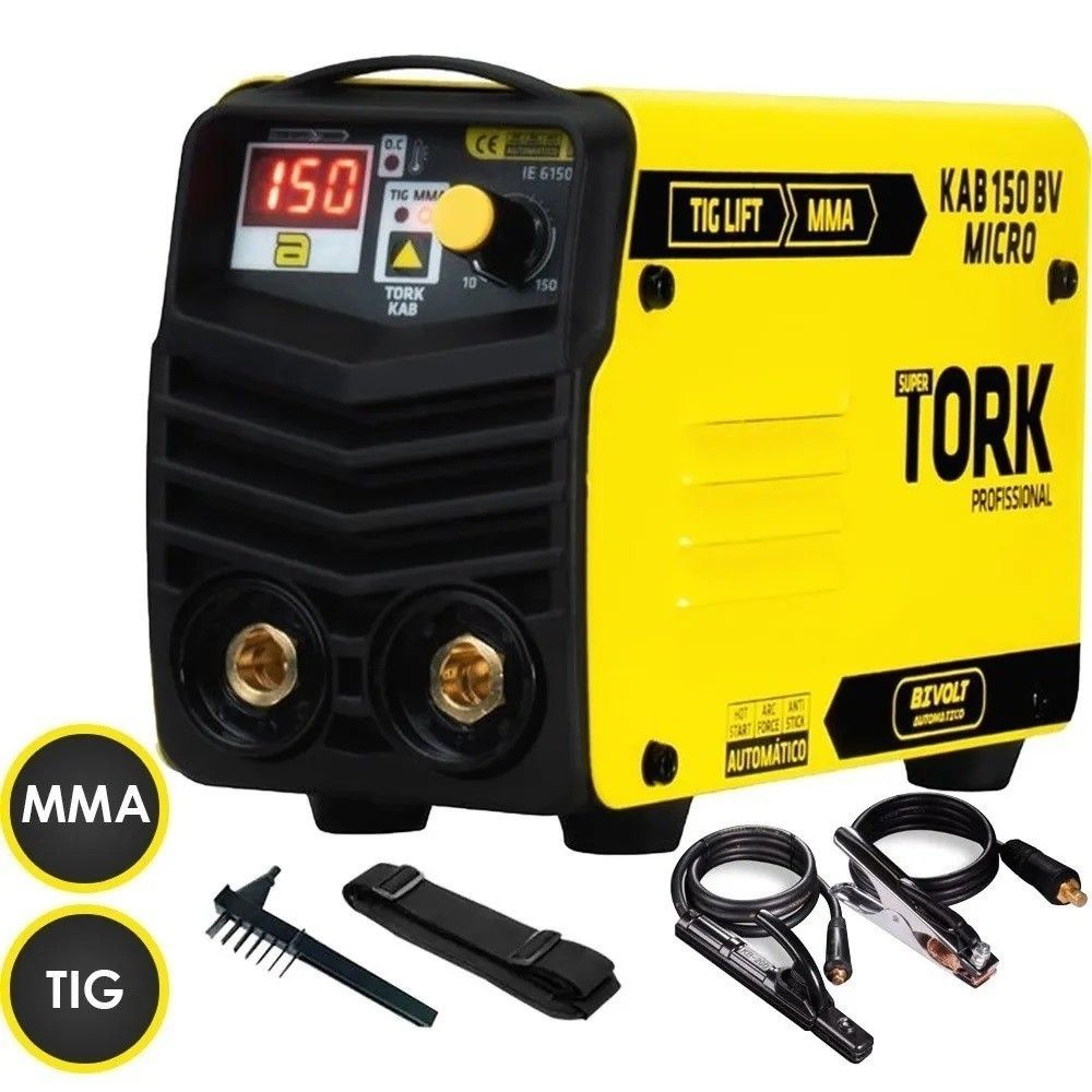 Solda Perfeita: Inversora 150A Super Tork IE-6150
