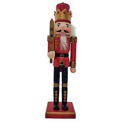Soldado Quebra-Nozes Vermelho 30cm - Decoração Natal Rizzo