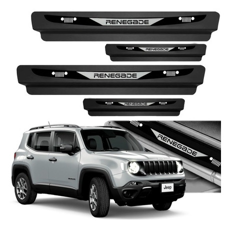 Soleira Jeep Renegade: Proteção e Estilo Premium