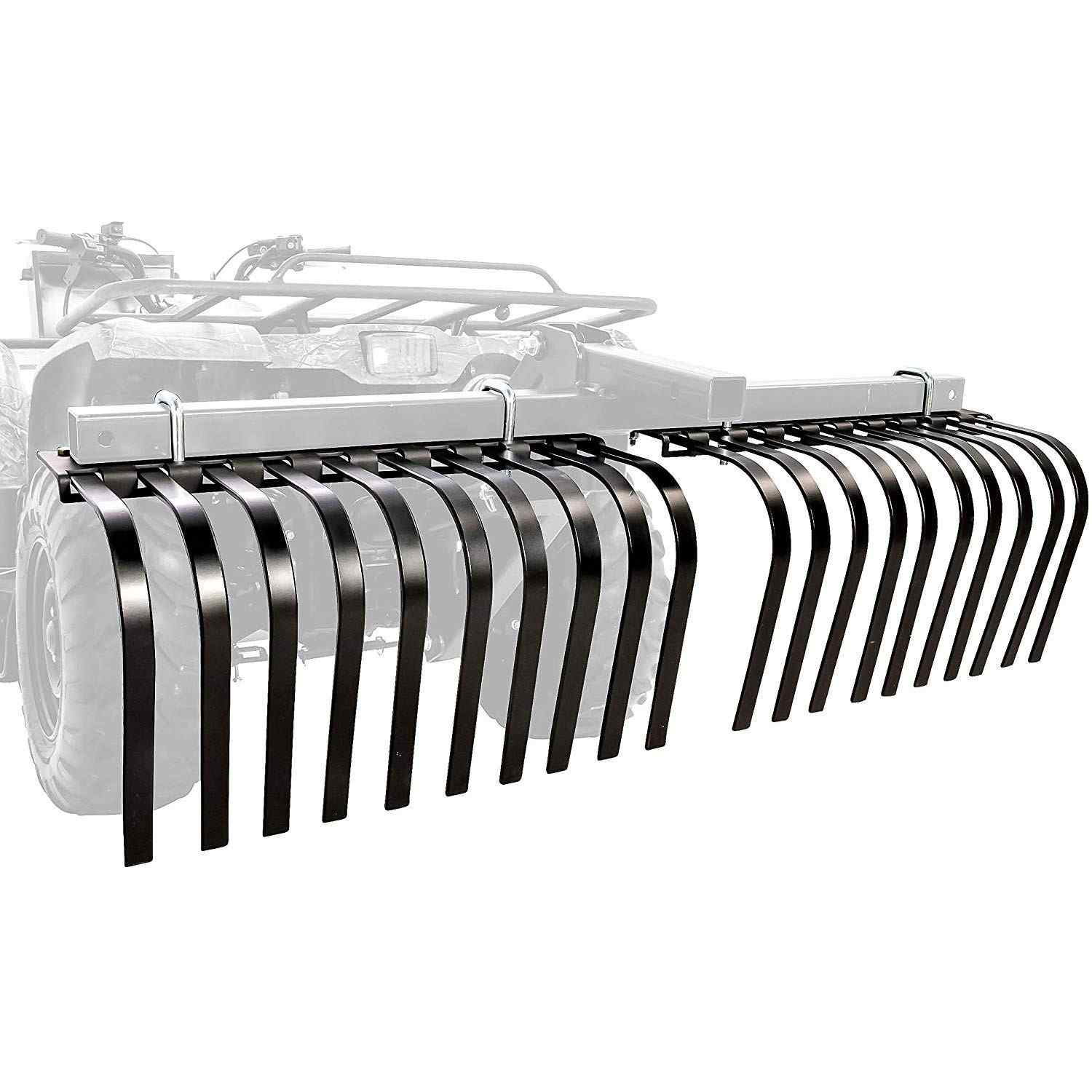 Ancinho de Paisagem Black Boar para ATV/UTV: Prepare o Solo com Facilidade