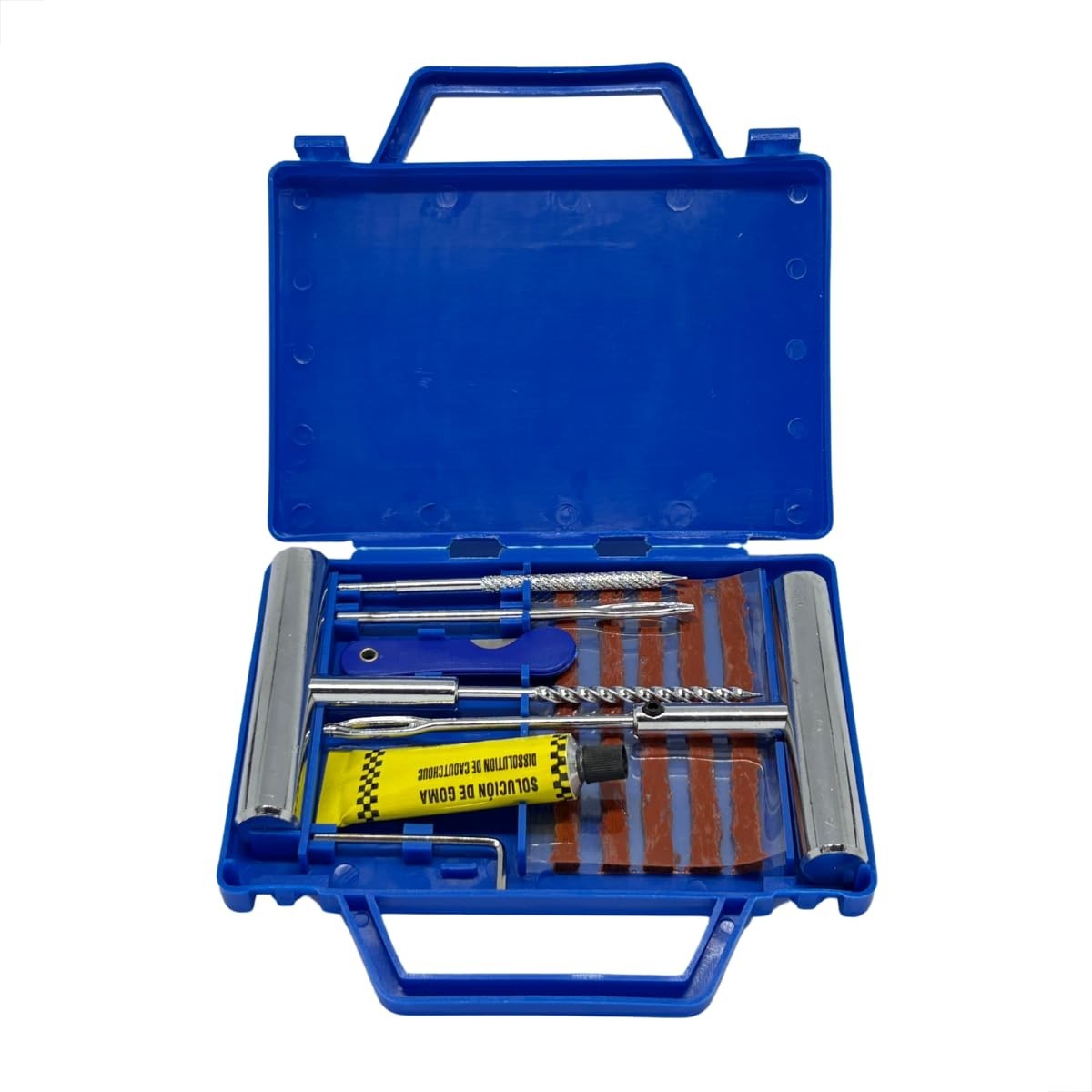Kit Reparo Pneu Macarrão Ferro Reforçado: Solução Rápida para Carro e Moto