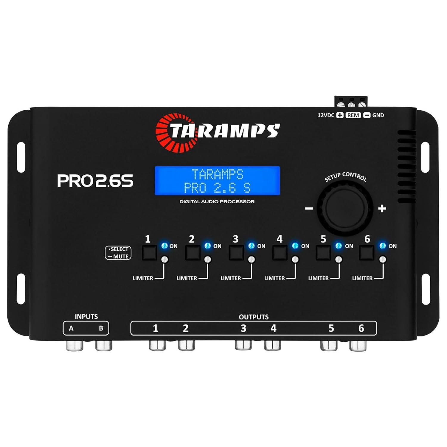 Processador de Áudio Taramps PRO 2.6S Digital: Controle Total para Seu Som Automotivo