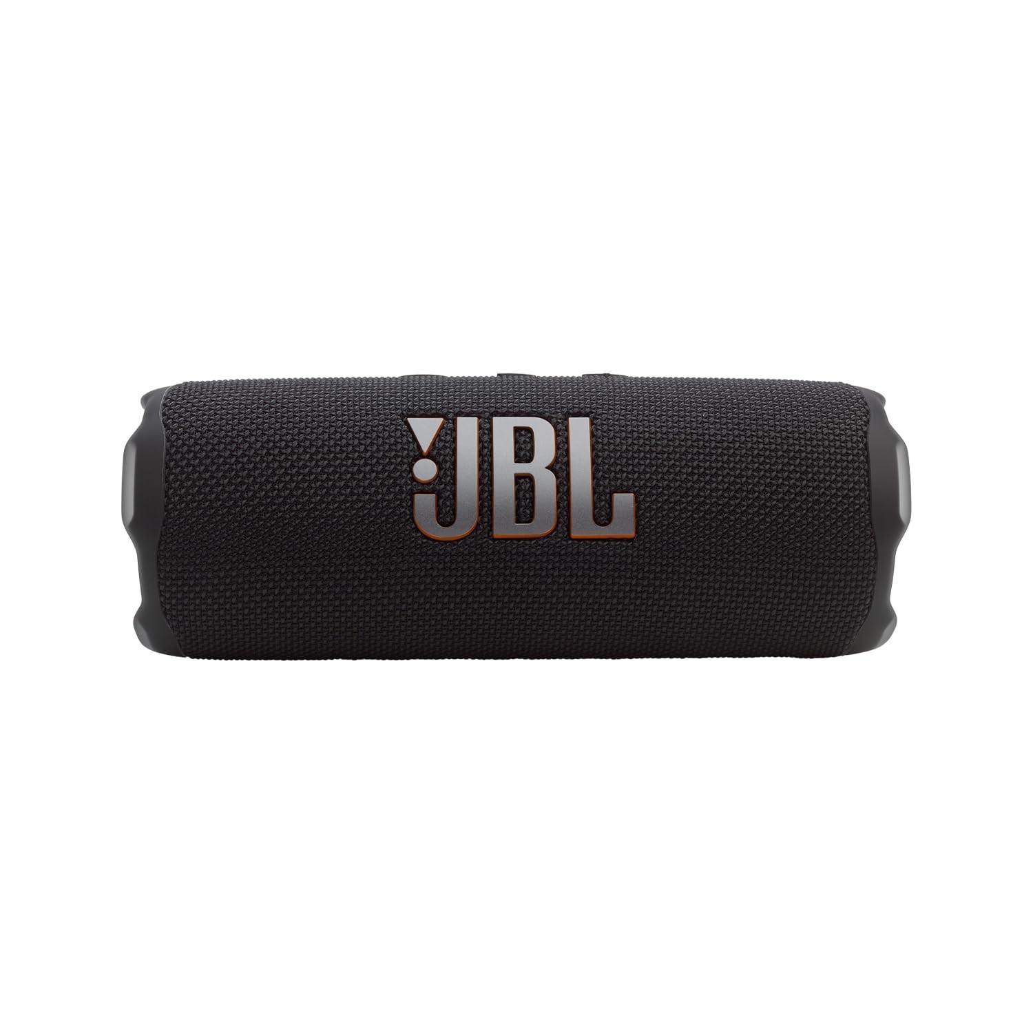 JBL Flip 7: Caixa de Som Portátil Preta com Som Poderoso e 16h de Bateria