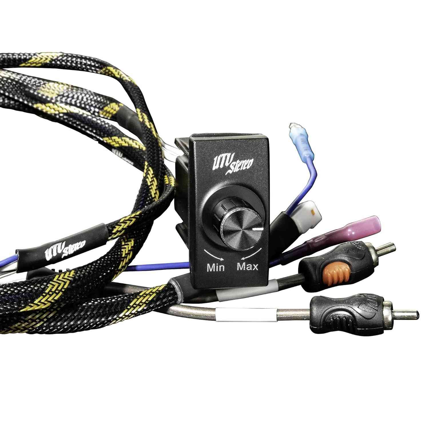 Controle de Graves UTV Stereo Rocker Switch para Can-am Maverick R: Som Imersivo na Trilha