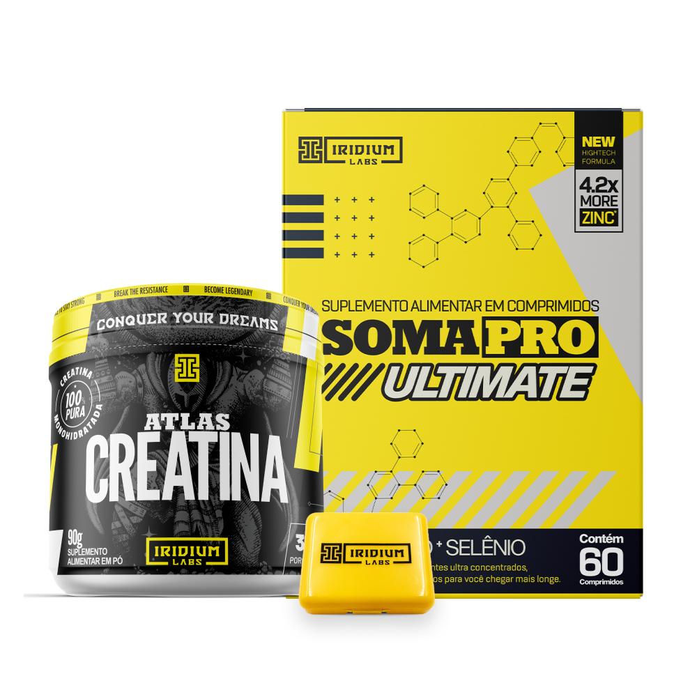 Soma Pro + Creatina: Performance e Recuperação!