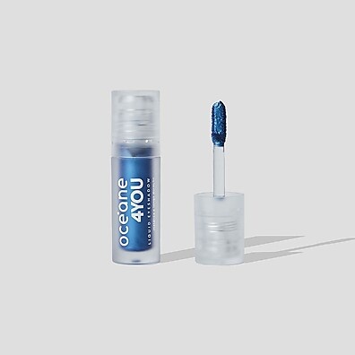 Sombra Líquida Azul Metalizada – Brilho Intenso e Duradouro