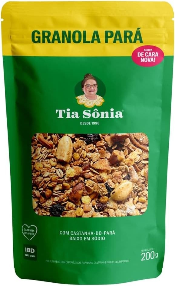 GRANOLA TIA SONIA CASTANHA DO PARA 200G