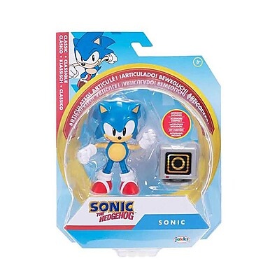Sonic Articulado 9cm: Ação e Aventura!
