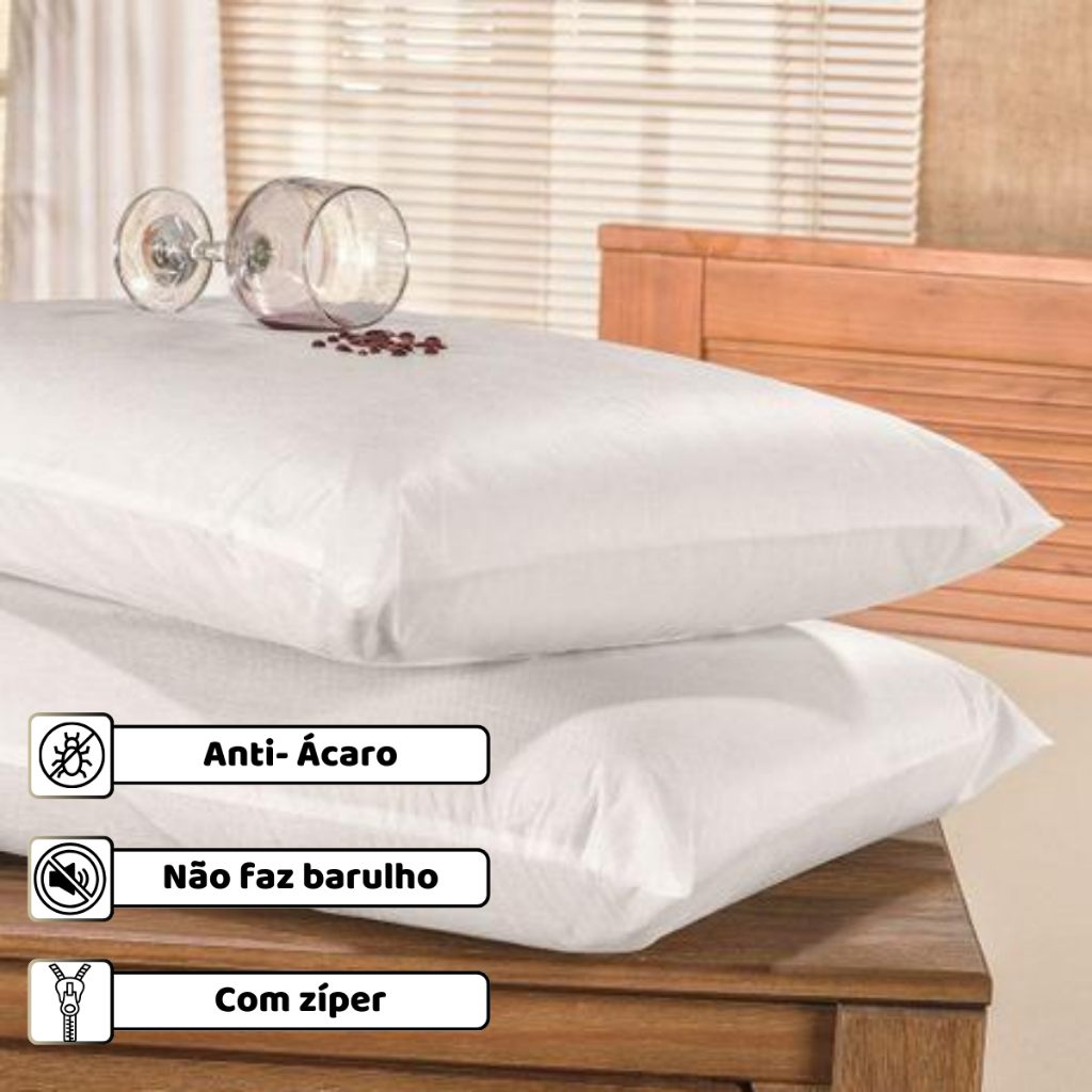 Fronha Impermeável Antiácaro: Proteja Seu Sono!