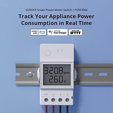 Sonoff Pow Elite: Economize Energia!