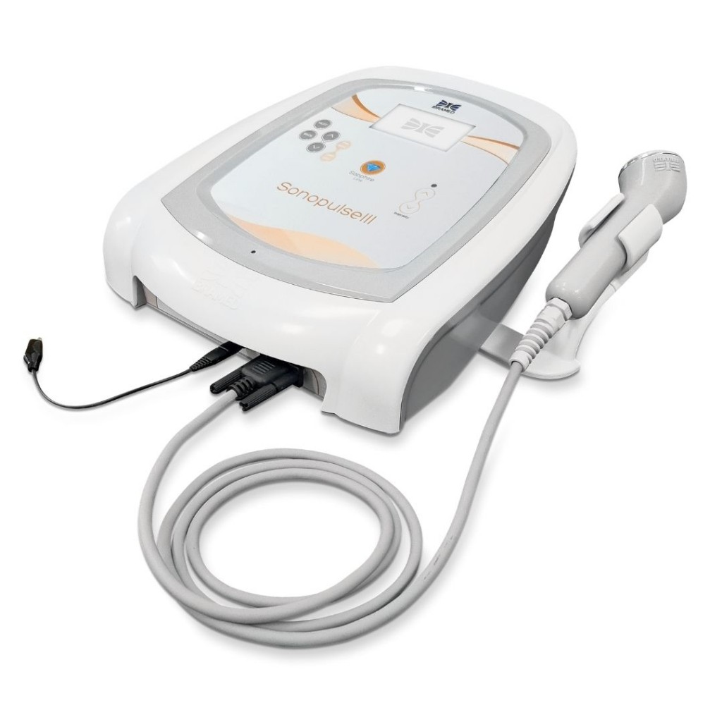Sonopulse III Ibramed: Ultrassom 1 e 3MHz para Dor e Estética