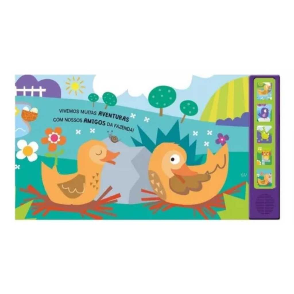 Livro Sonoro O Patinho Pepe: Aventura com Sons