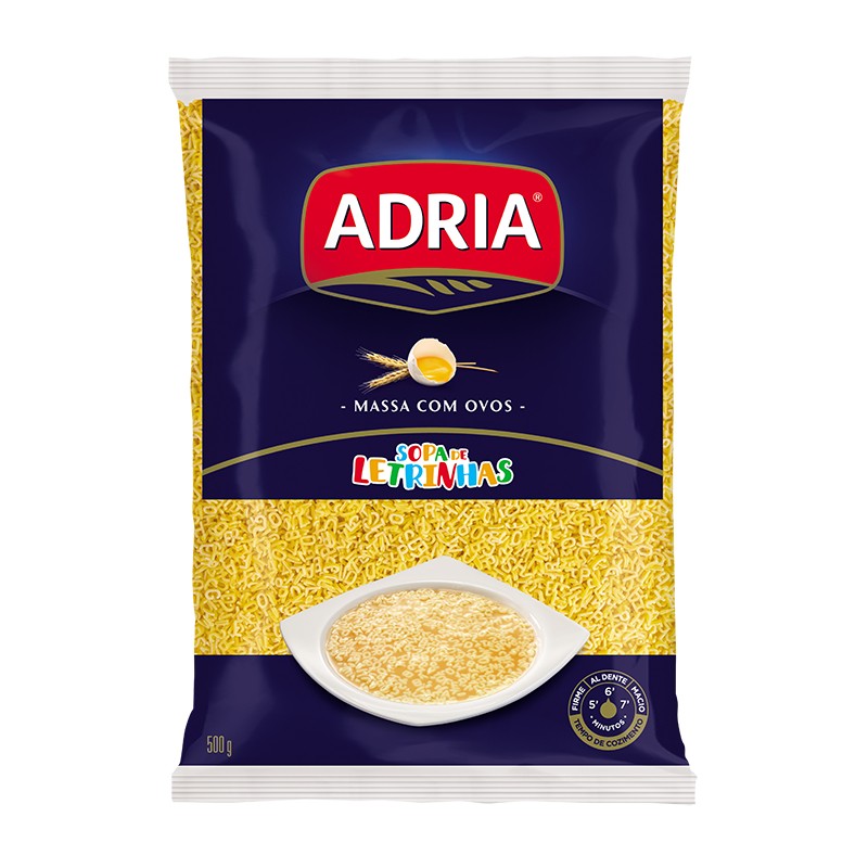 Sopa de Letrinhas Adria: Diversão e Sabor!