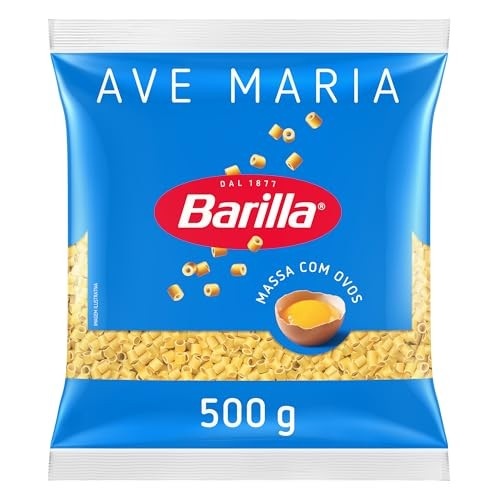 Barilla Macarrão Ave Maria Com Ovos 500G Para Sopas