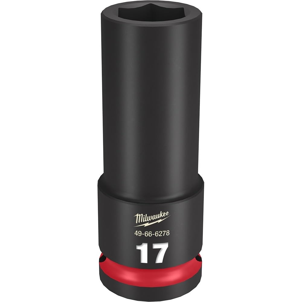 Soquete de Impacto Milwaukee 1/2" 17mm - Durabilidade e Performance Profissional