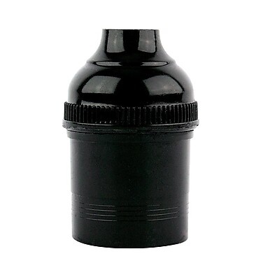 Soquete Foxlux Pendente Baquelite Preto 50 Unidades