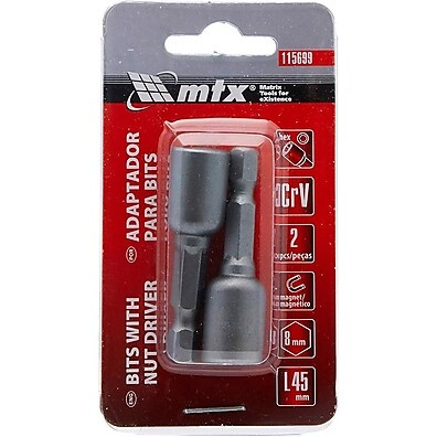 Soquetes Magnéticos 45x7mm MTX – Precisão e Praticidade na Sua Parafusadeira