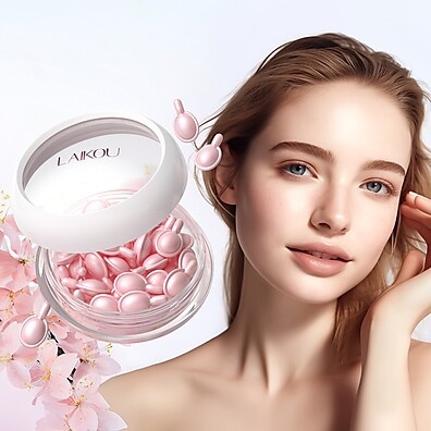 Soro Sakura Laikou: Hidratação e Brilho em Cápsulas