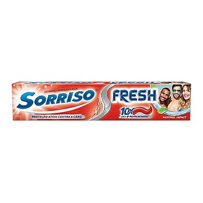 Sorriso Fresh Menthol Impact: Refrescância 10x Mais!