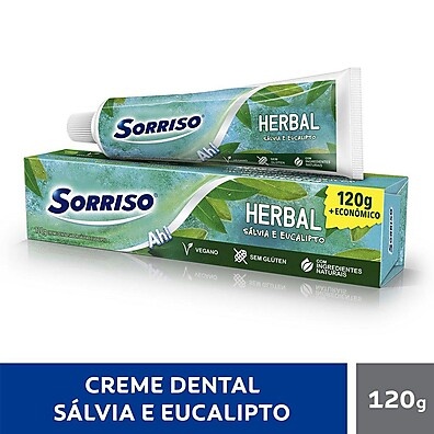Sorriso Herbal: Creme Dental Refrescante