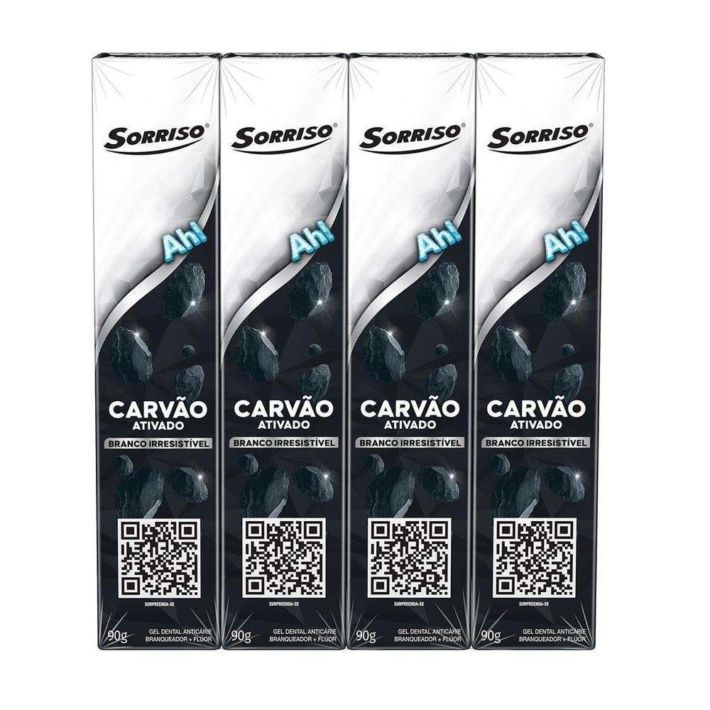 Sorriso Radiante: Creme Dental Carvão Ativado