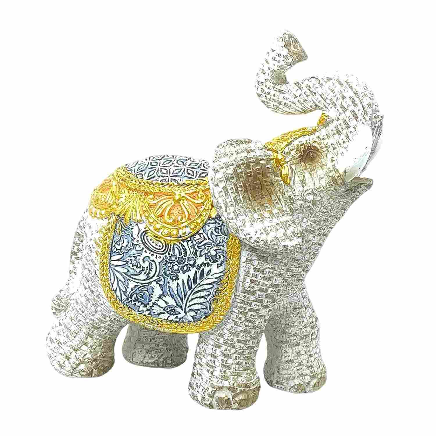 Elefante Decorativo em Resina - Estátua da Sorte e Sabedoria Indiana | Modelos O300, O200 e T300