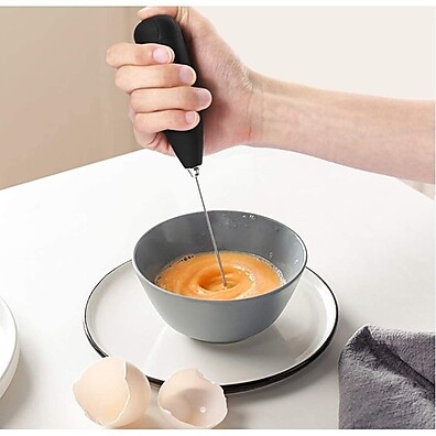 Mini Misturador Elétrico para Claras, Leite e Café - Cores Sortidas