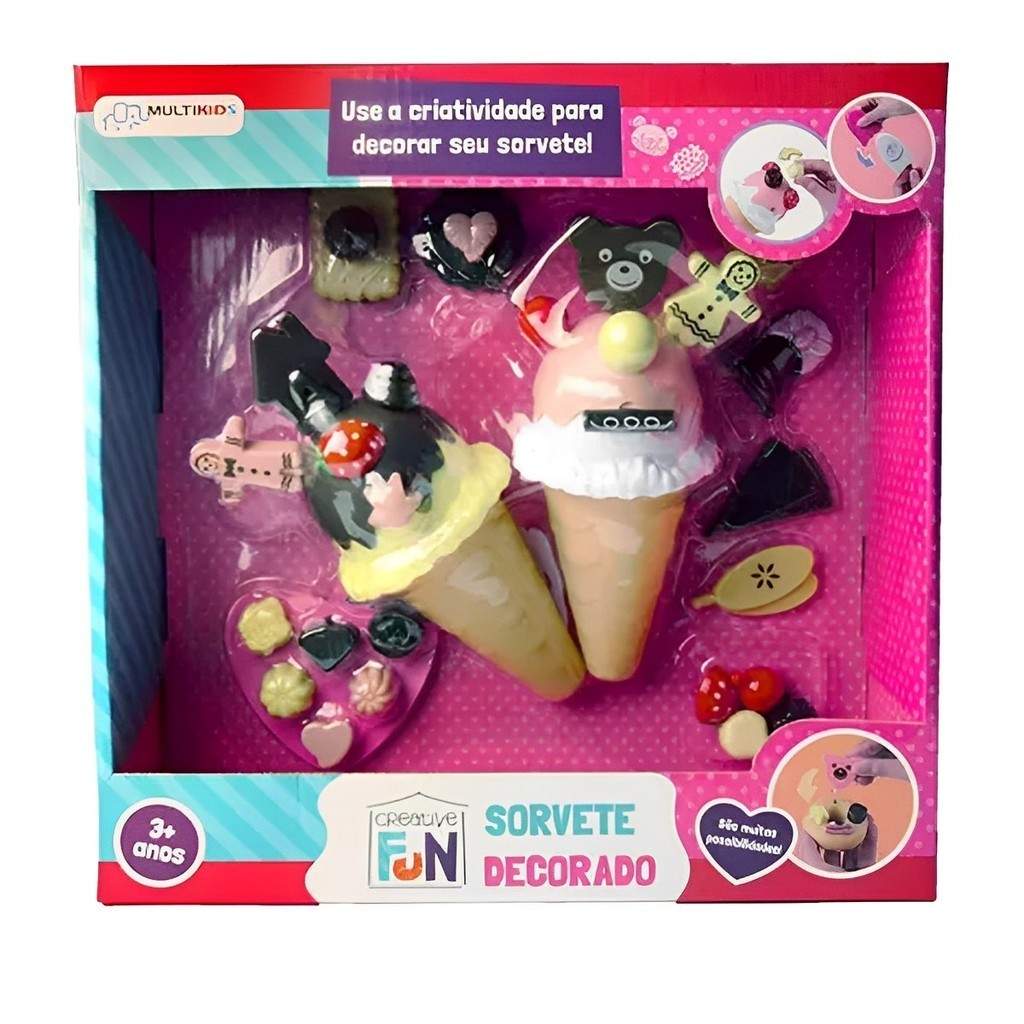 Sorvetes Decorados Multikids: Diversão Criativa!