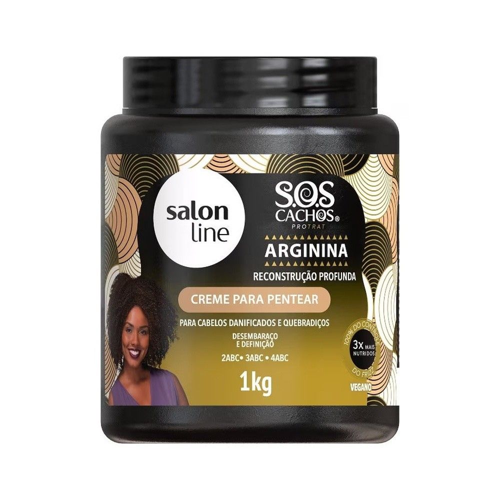 SOS Arginina Salon Line: Cachos Definidos e Sem Frizz!