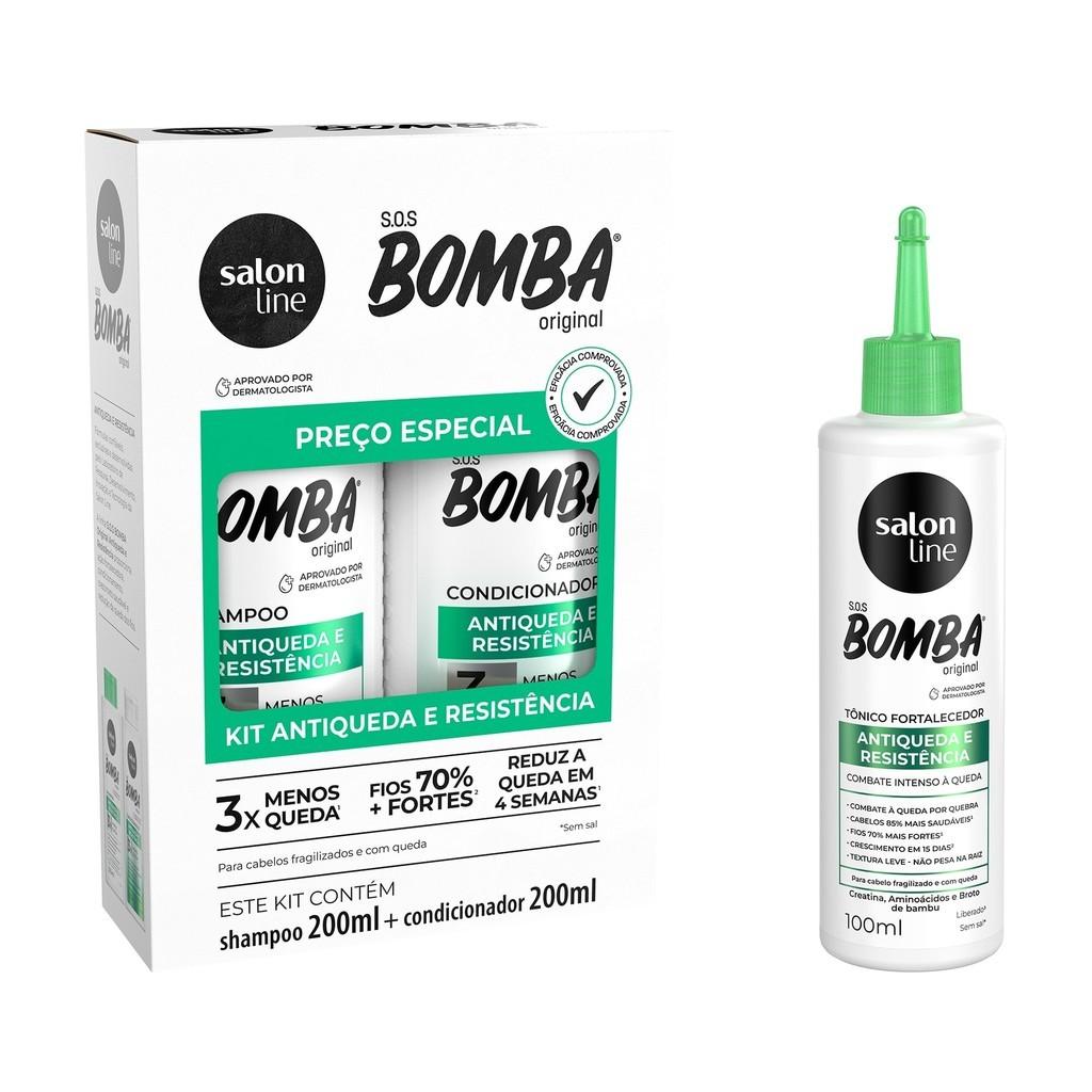 SOS Bomba Antiqueda Salon Line: Diga Adeus à Queda!
