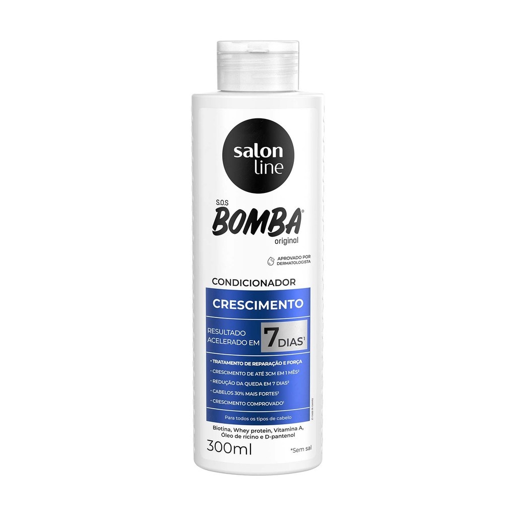 SOS Bomba Salon Line: Cabelos Fortes e Hidratados