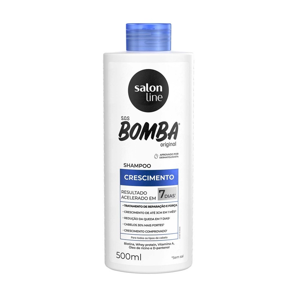 SOS Bomba Salon Line: Crescimento Capilar em 15 Dias!