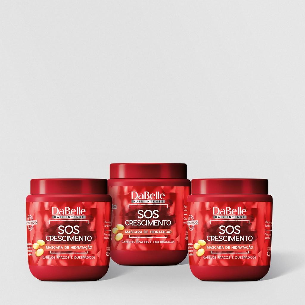 SOS Crescimento DaBelle: Máscara 400g para Cabelos Fortes
