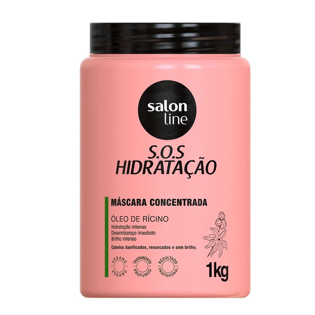 S.O.S Hidratação Salon Line: Cabelos Revitalizados!