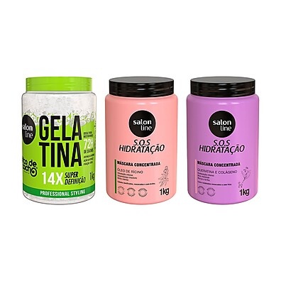 SOS Salon Line: Hidratação e Definição