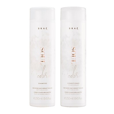 Soul Color Braé: Kit Shampoo e Condicionador para Cabelos Coloridos