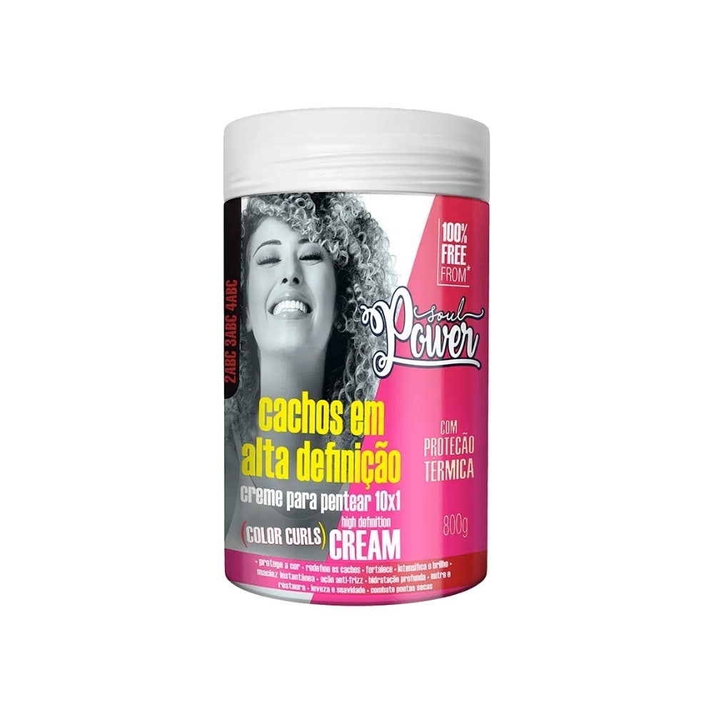 Soul Power Color Curls: Defina e Hidrate!