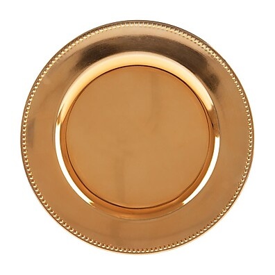 Sousplat Dourado Wolff: Elegância à Sua Mesa