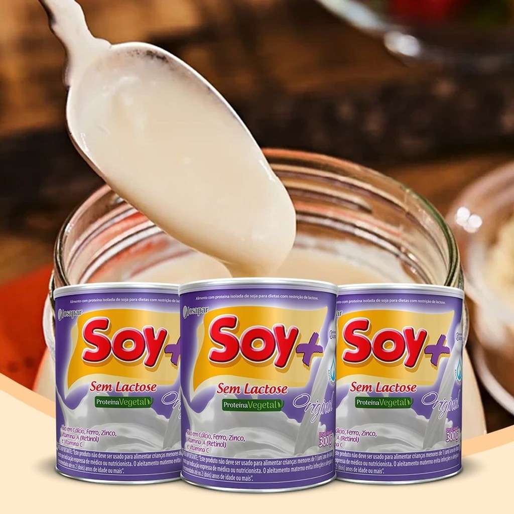 Soy+ Original: Kit 3 Proteínas Vegetais 300g